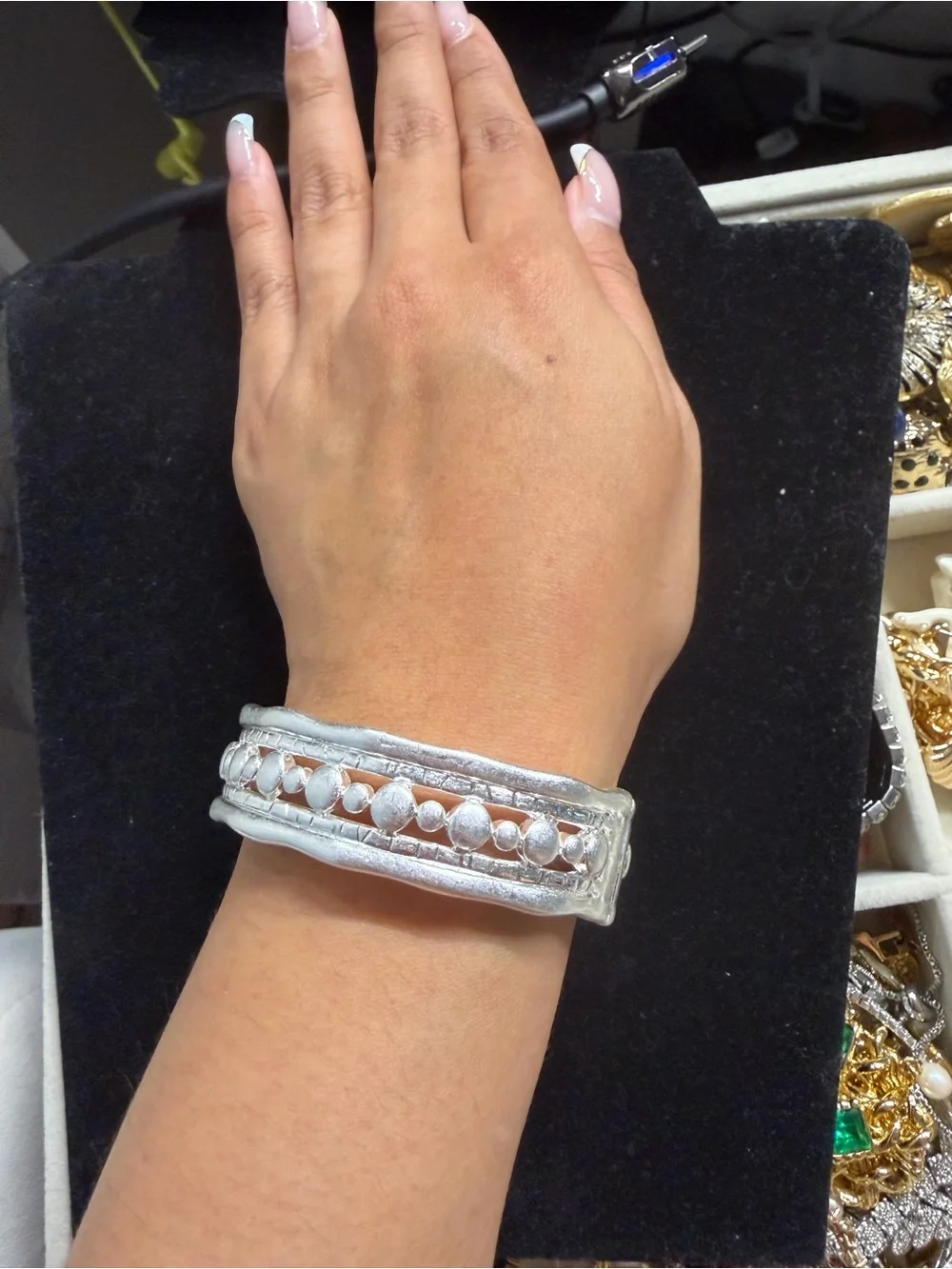 Silver Multi-Row Women's Bracelet - Clamoer